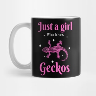 Just a girl who loves geckos, Cute Gecko lover Mug